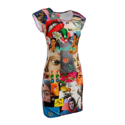 Becollage tunic Tee dress for ladies