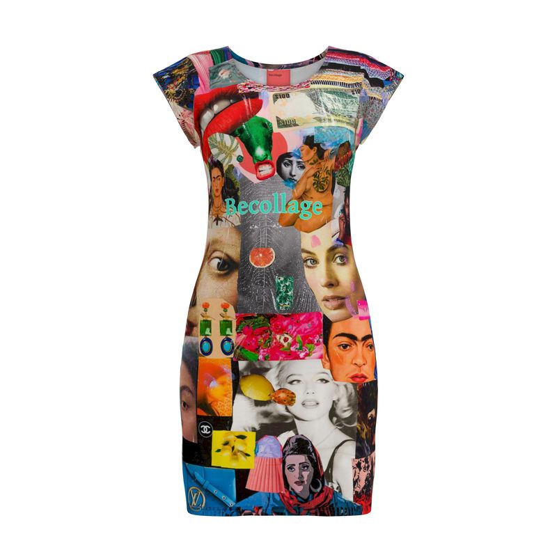 Becollage tunic Tee dress for ladies